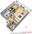 Grundriss der Wohnung